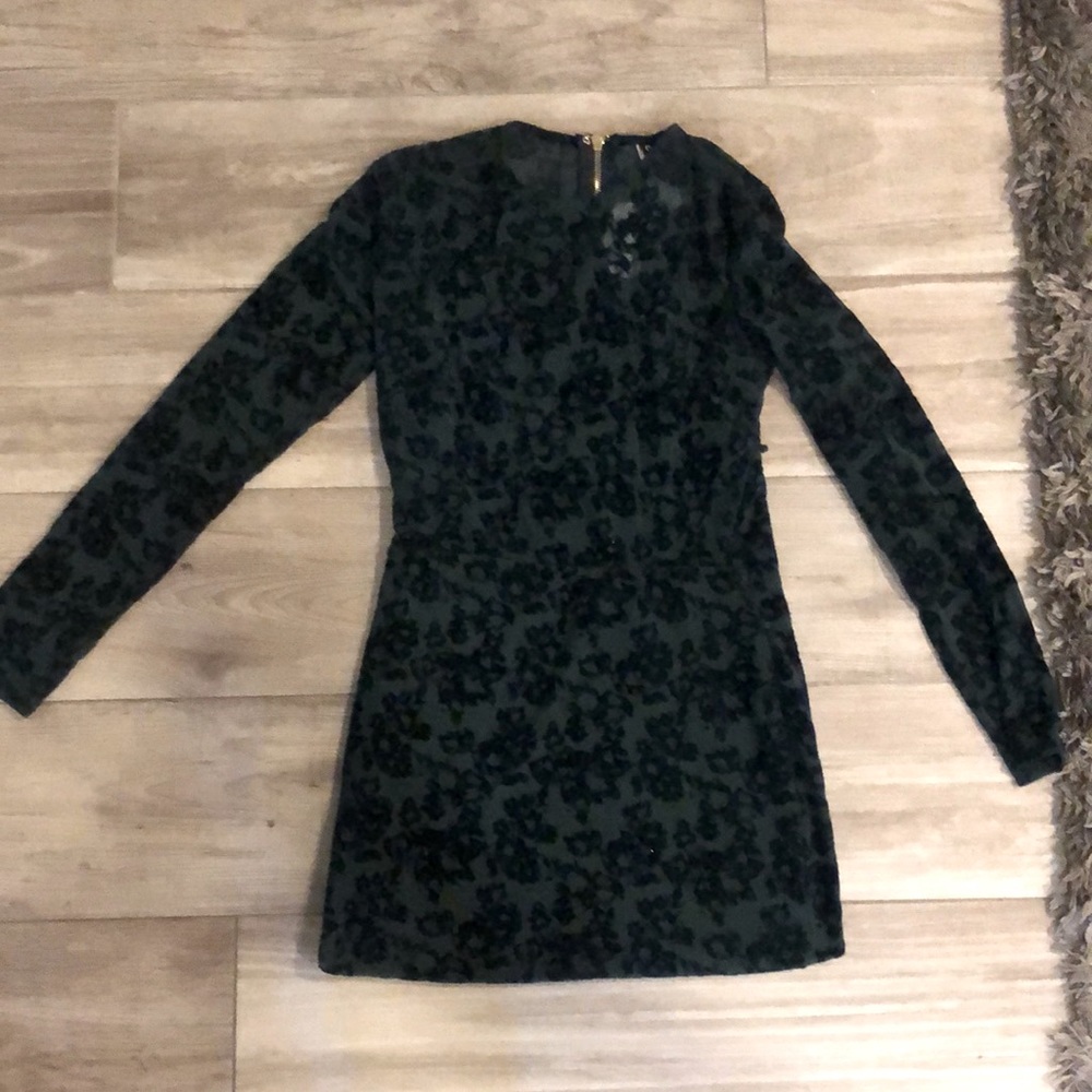 Floral Mesh Dress
